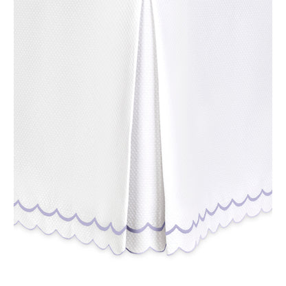 India Pique Bed Skirt Lilac 