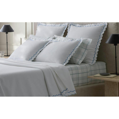 India Pique Duvet Cover Azure 3