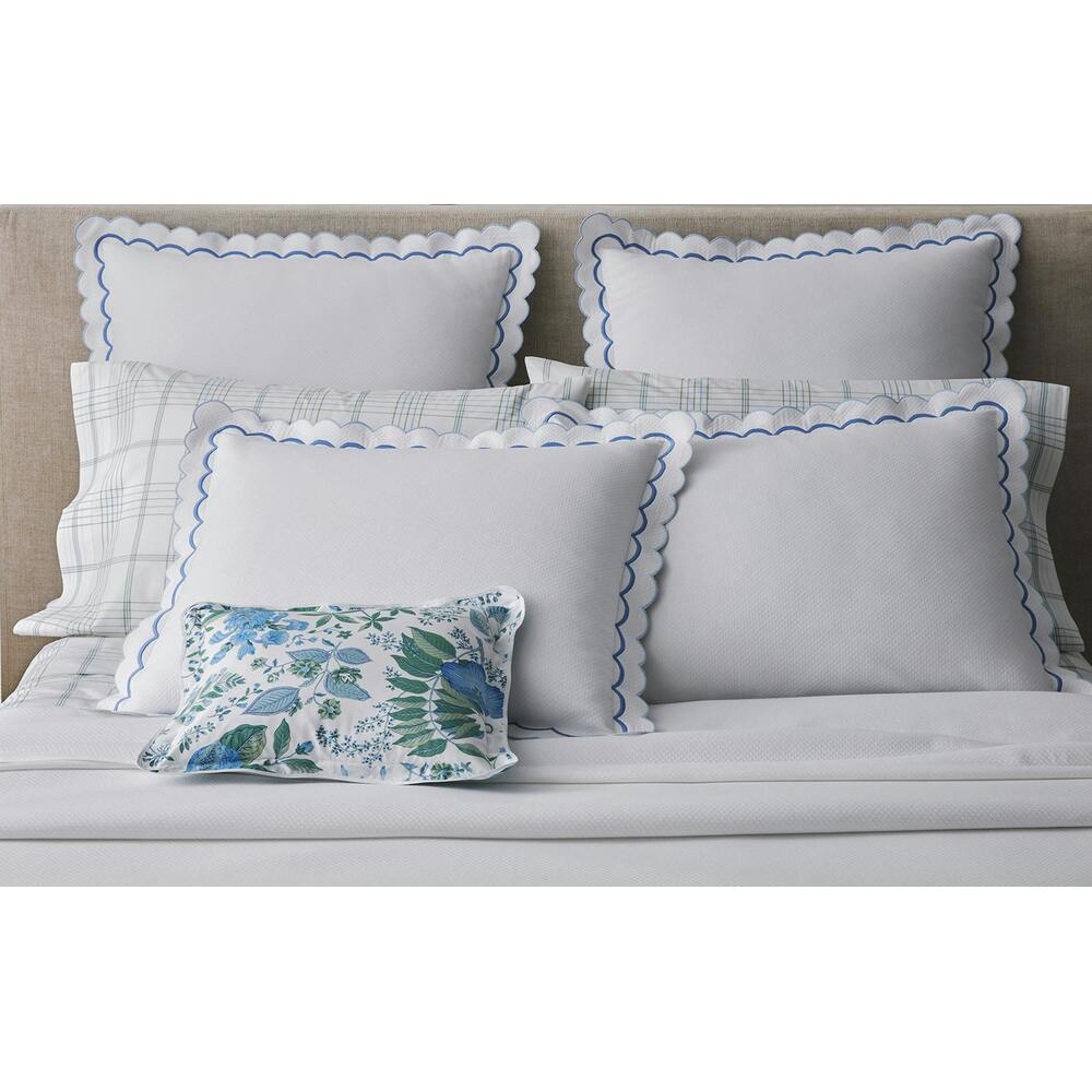India Pique Duvet Cover Azure 4