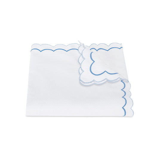 India Pique Duvet Cover Azure 