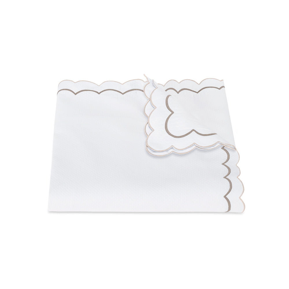 India Pique Duvet Cover Driftwood 