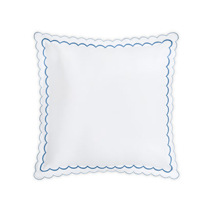 India Pique Sham Azure Euro 