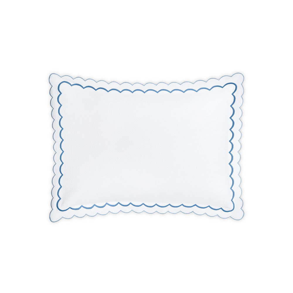 India Pique Sham Azure Standard 