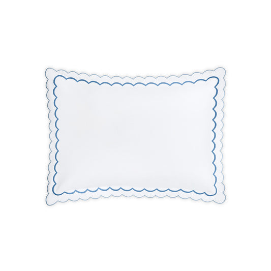 India Pique Sham Azure Standard 