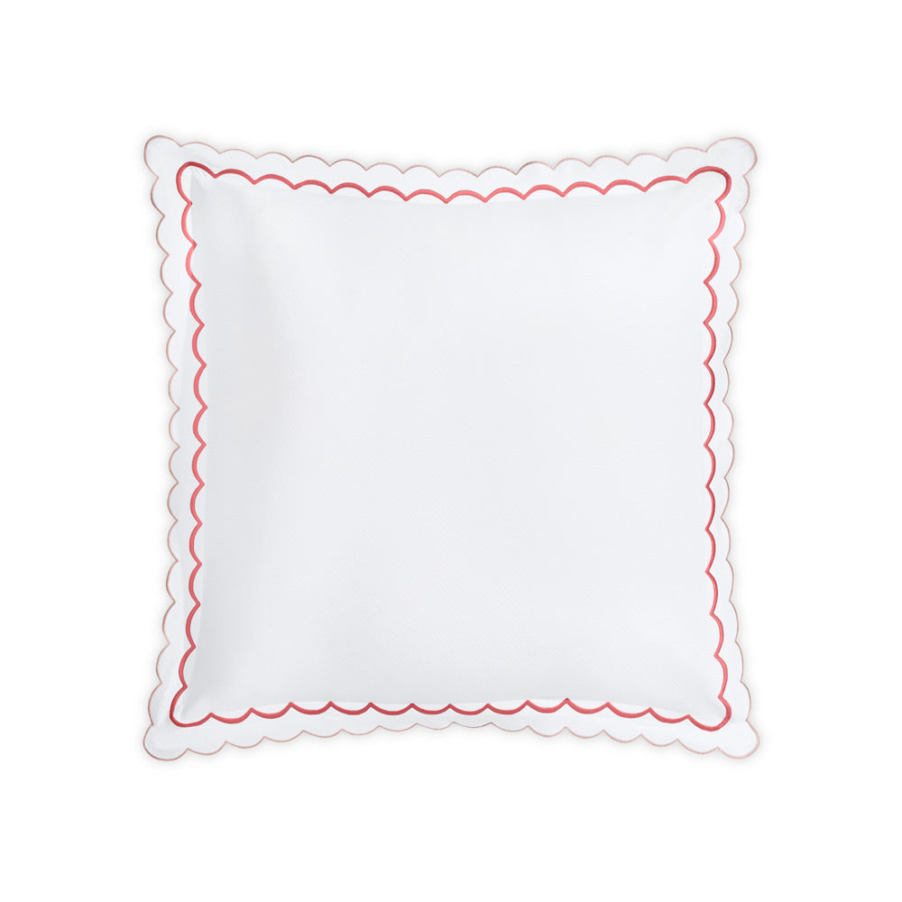 India Pique Sham Blush Euro 