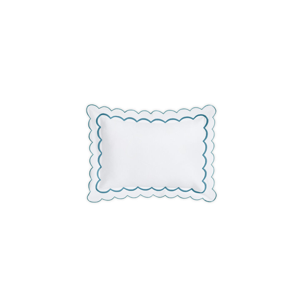 India Pique Sham Cerulean Boudoir 