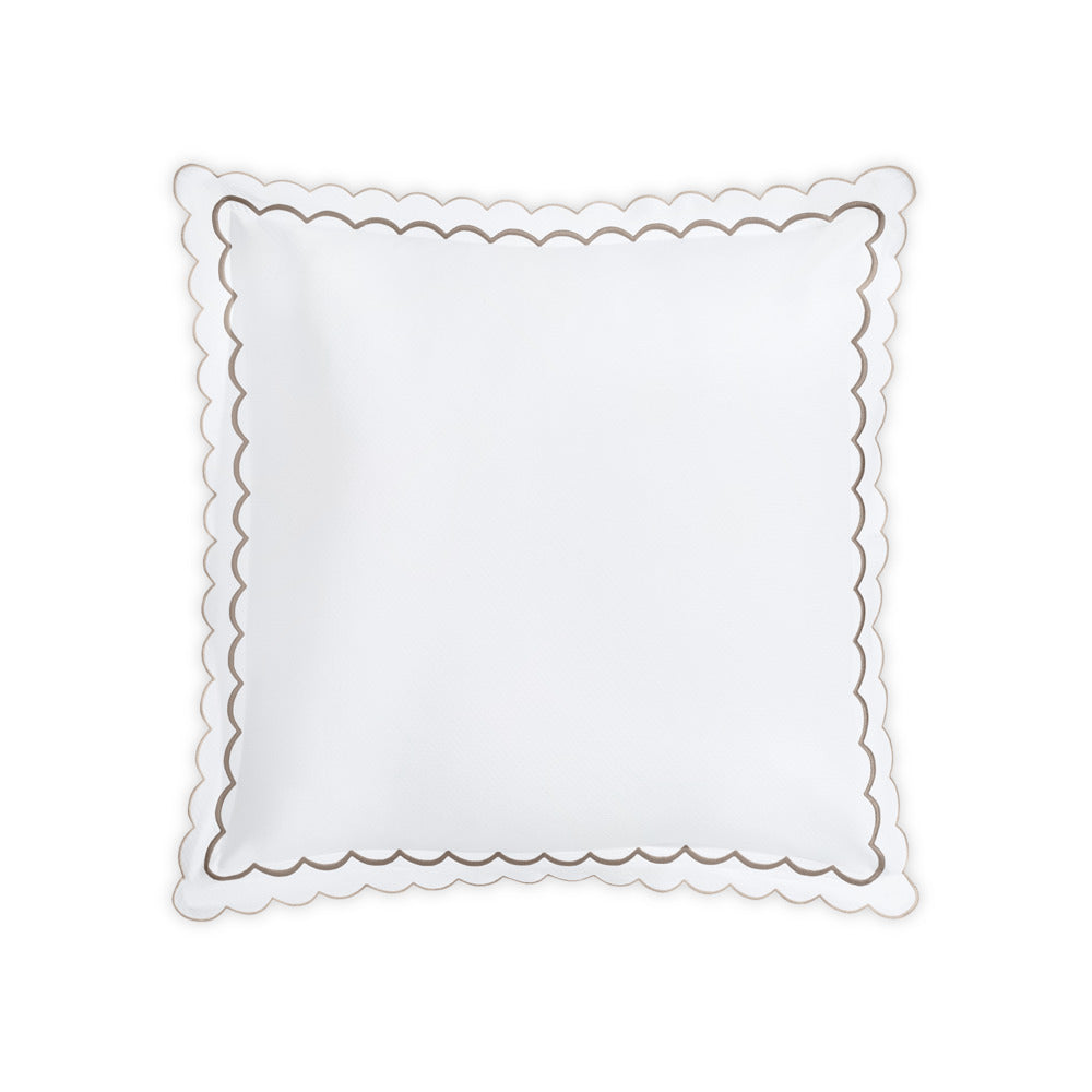 India Pique Sham Driftwood Euro 