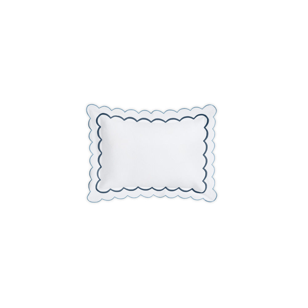 India Pique Sham Hazy Blue Boudoir 