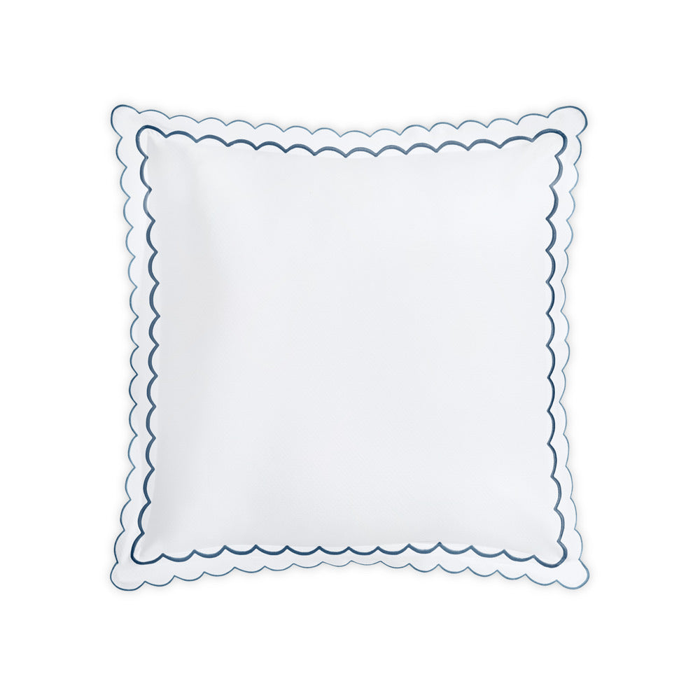 India Pique Sham Hazy Blue Euro 