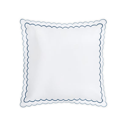 India Pique Sham Hazy Blue Euro 