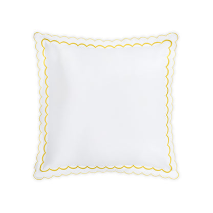 India Pique Sham Lemon Euro 
