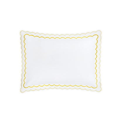 India Pique Sham Lemon Standard 