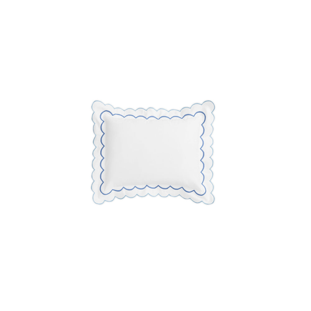 India Sham Azure Boudoir 