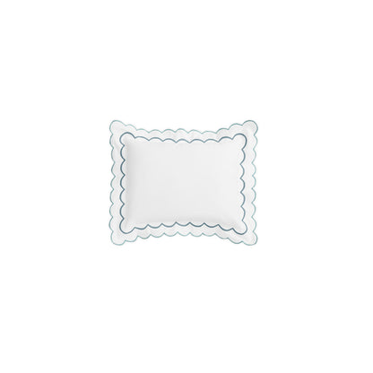 India Sham Cerulean Boudoir 