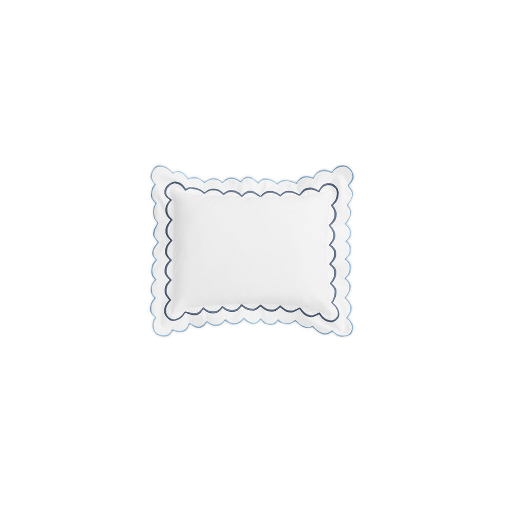 India Sham Hazy Blue Boudoir 