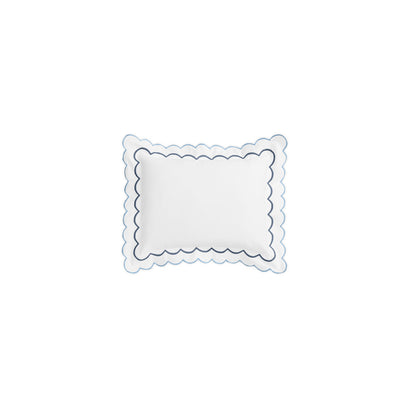 India Sham Hazy Blue Boudoir 