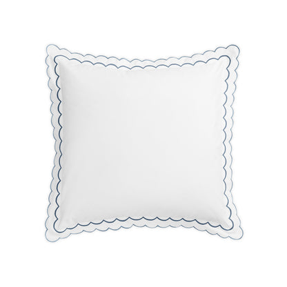 India Sham Hazy Blue Euro 