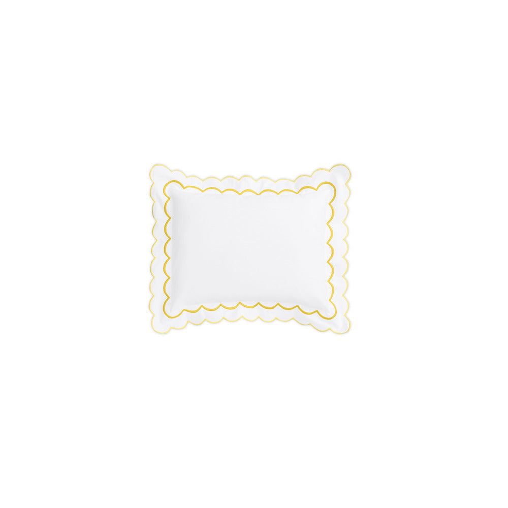 India Sham Lemon Boudoir 