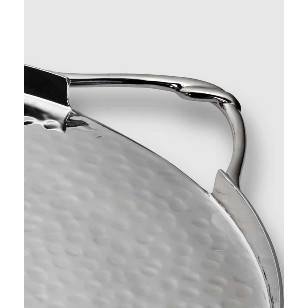 Infinity Round Tray with Twist Handles by Mary Jurek Design Additional Image -1