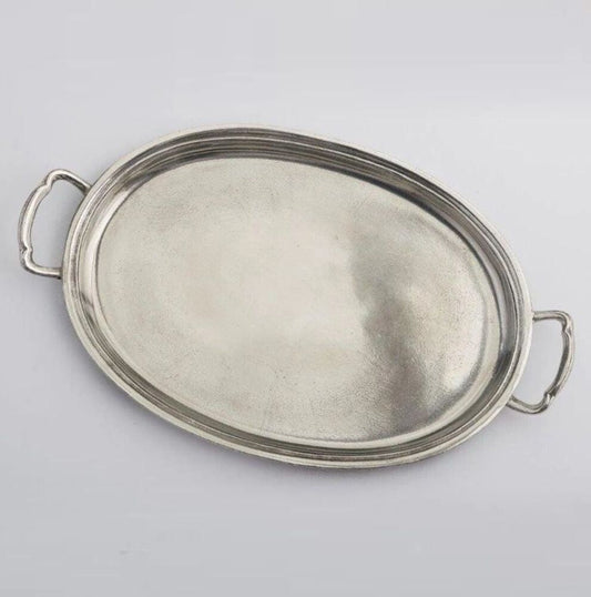 Inglese Oval Handle Tray by Julie Wear 