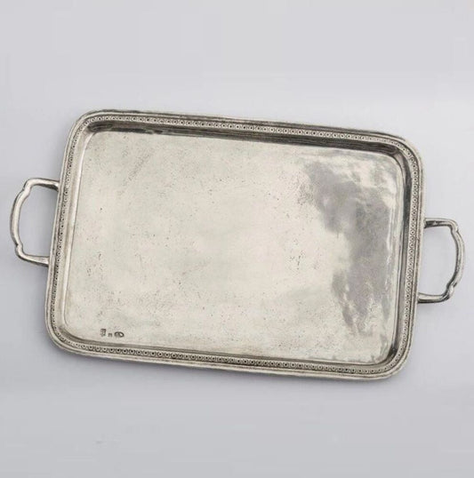 Inglese Rectangle Handle Tray - Small by Julie Wear 