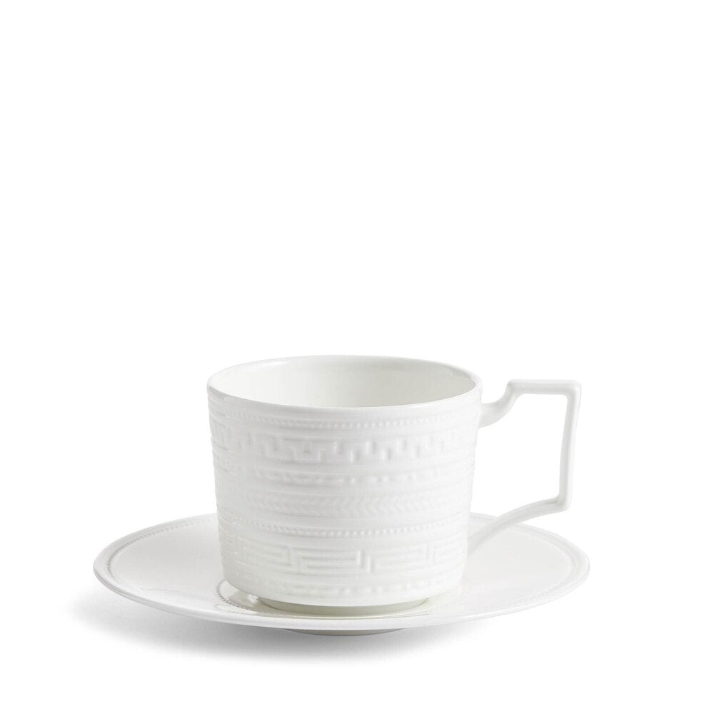 Intaglio Teacup And Saucer by Wedgwood