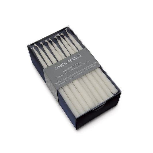 Ivory Menorah Candle Set by Simon Pearce 