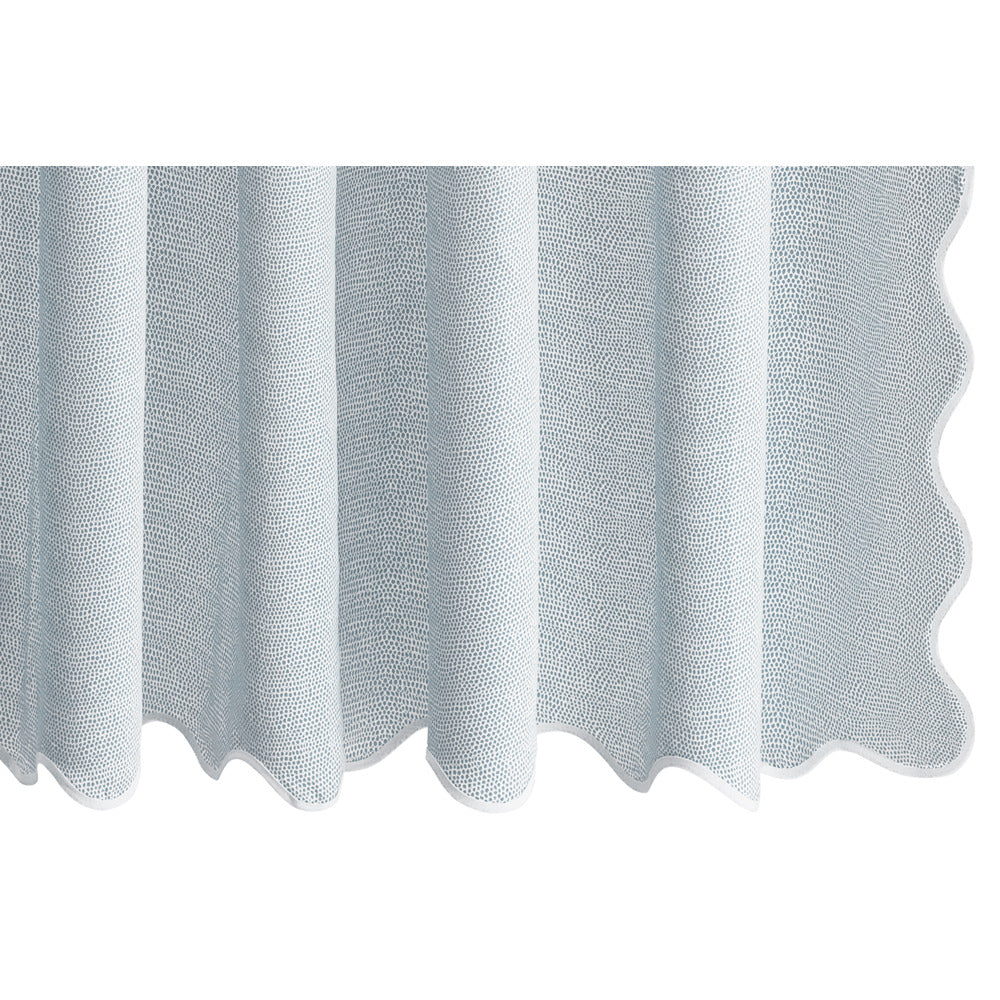 Jasper 72" W x 72" L Shower Curtain Hazy Blue 