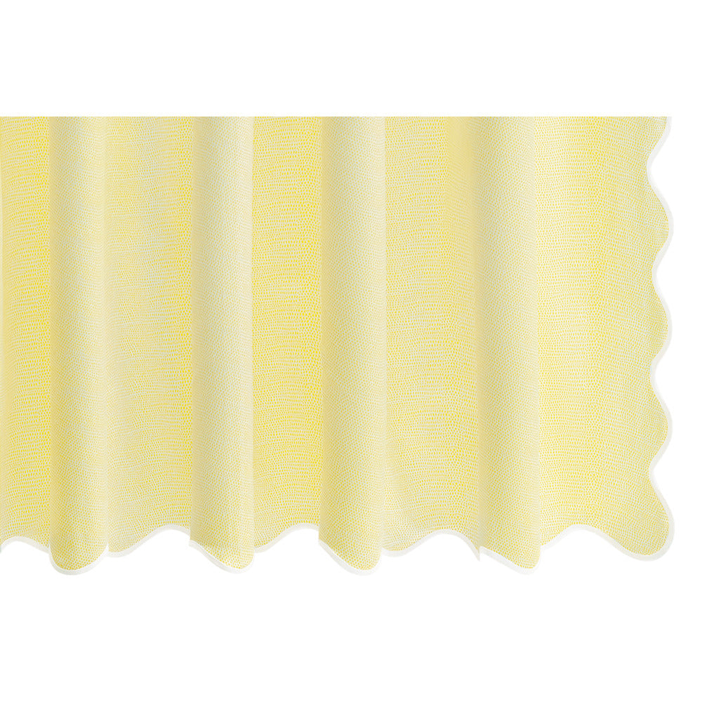 Jasper 72" W x 72" L Shower Curtain Lemon 