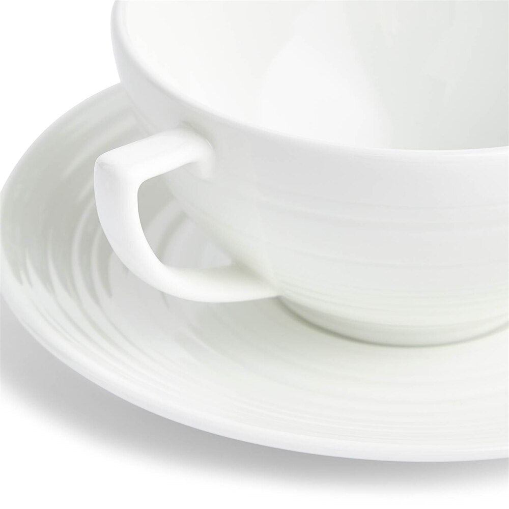 Jasper Conran Strata Teacup And Saucer by Wedgwood Additional Image - 1