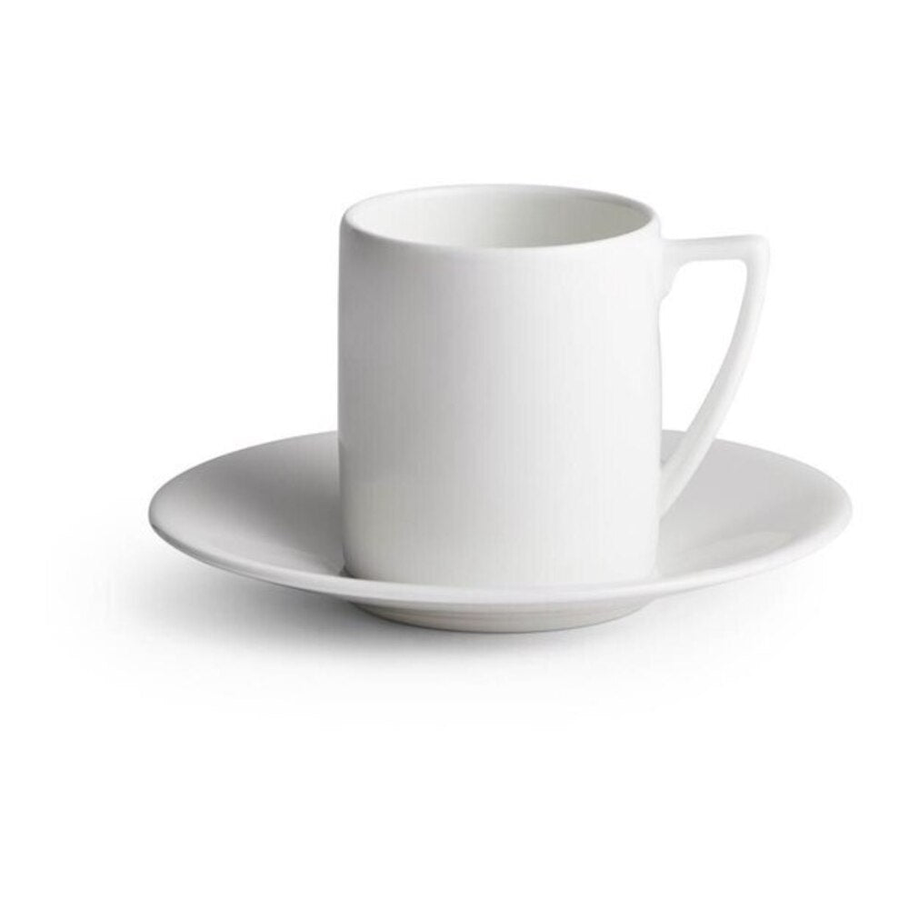 Jasper Conran White Coffee Cup & Saucer by Wedgwood