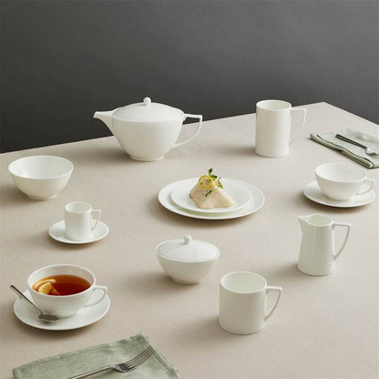 Jasper Conran White Coffee Cup & Saucer by Wedgwood Additional Image - 3