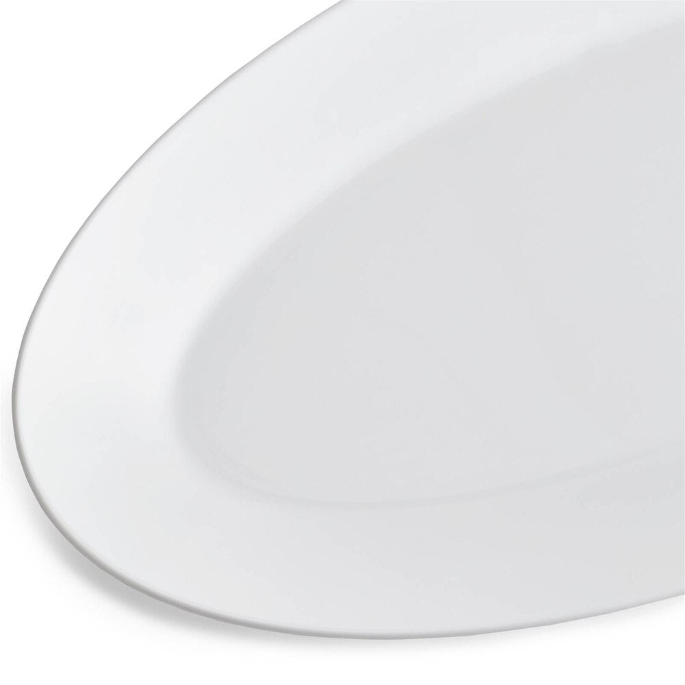 Jasper Conran White Oval Dish 39 cm by Wedgwood Additional Image - 1