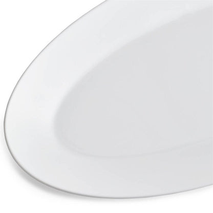 Jasper Conran White Oval Dish 39 cm by Wedgwood Additional Image - 1