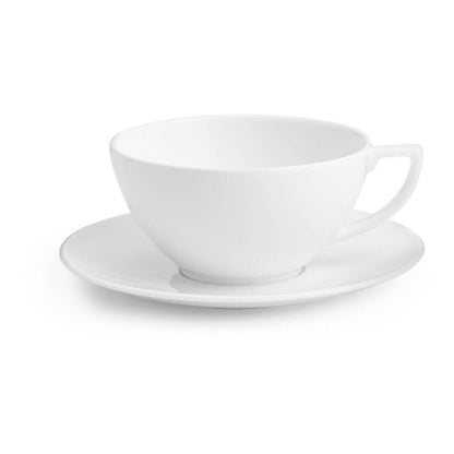 Jasper Conran White Teacup And Saucer by Wedgwood