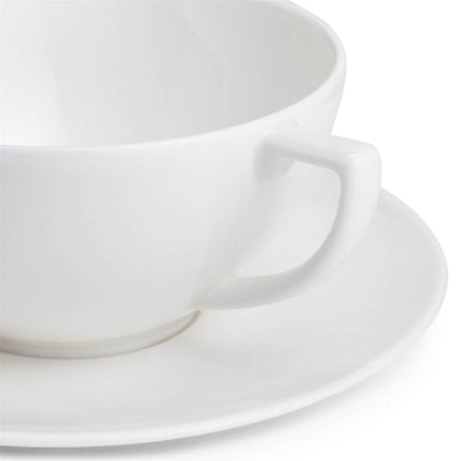 Jasper Conran White Teacup And Saucer by Wedgwood Additional Image - 2