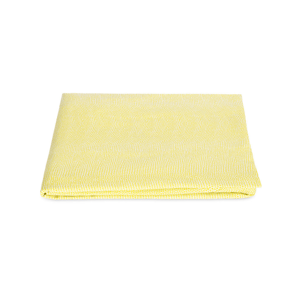 Jasper Fitted Sheet Lemon 