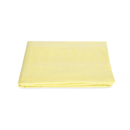 Jasper Fitted Sheet Lemon 