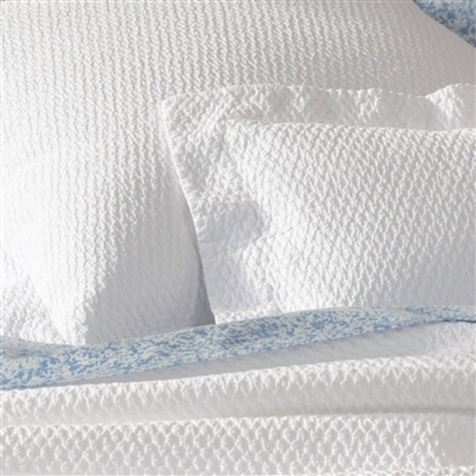 Jasper Queen Duvet in Steel Blue by Matouk