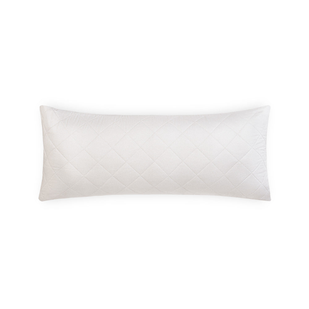 Jasper Quilted Lumbar Pillow Cover Dune 