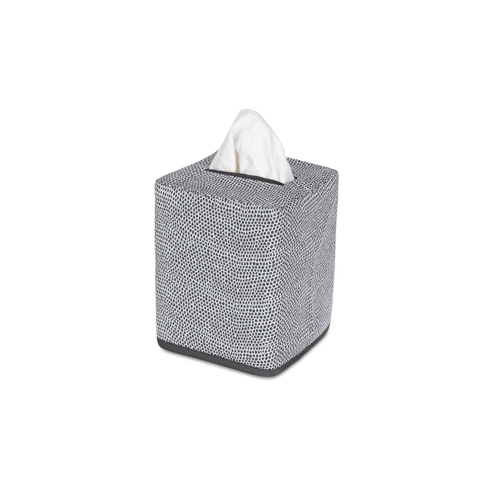 Jasper Tissue Box Cover Charcoal 