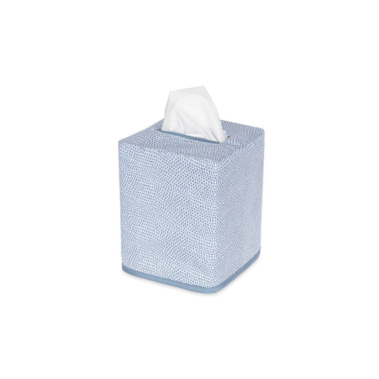 Jasper Tissue Box Cover Hazy Blue 