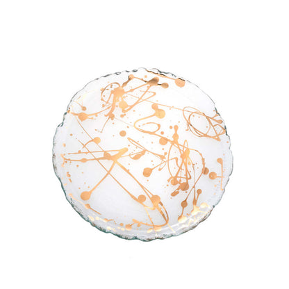 Jaxson 7.5" Gold Small Plate by Annieglass 