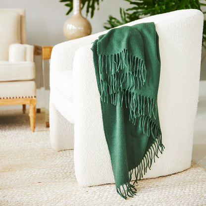 Jaya Cashmere Throw by Scandia Home 1