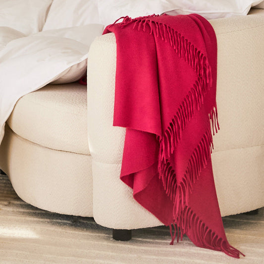 Jaya Cashmere Throw by Scandia Home 