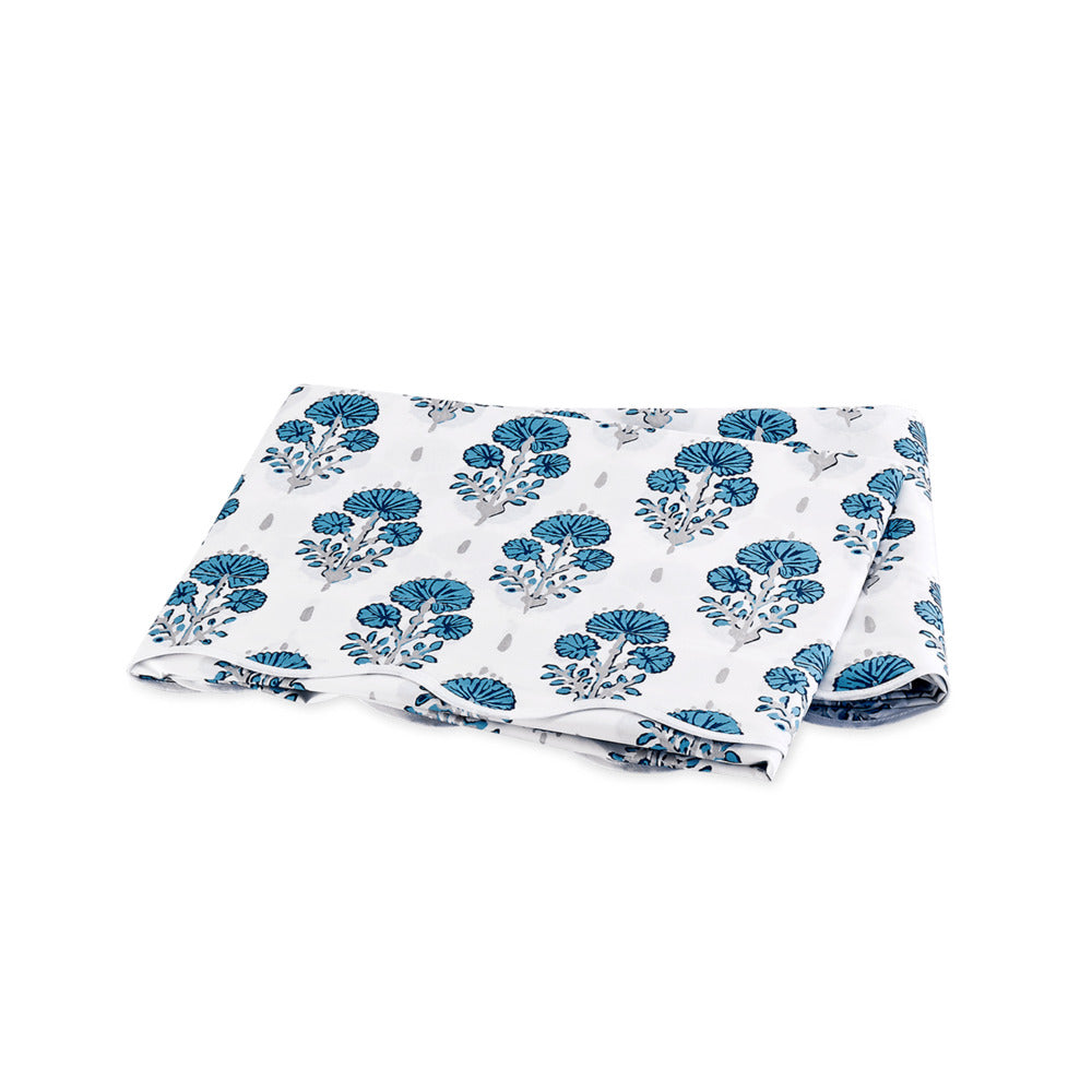 Joplin Flat Sheet - Mineral Blue