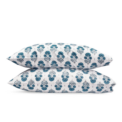 Joplin Pillowcase Pair Mineral Blue 