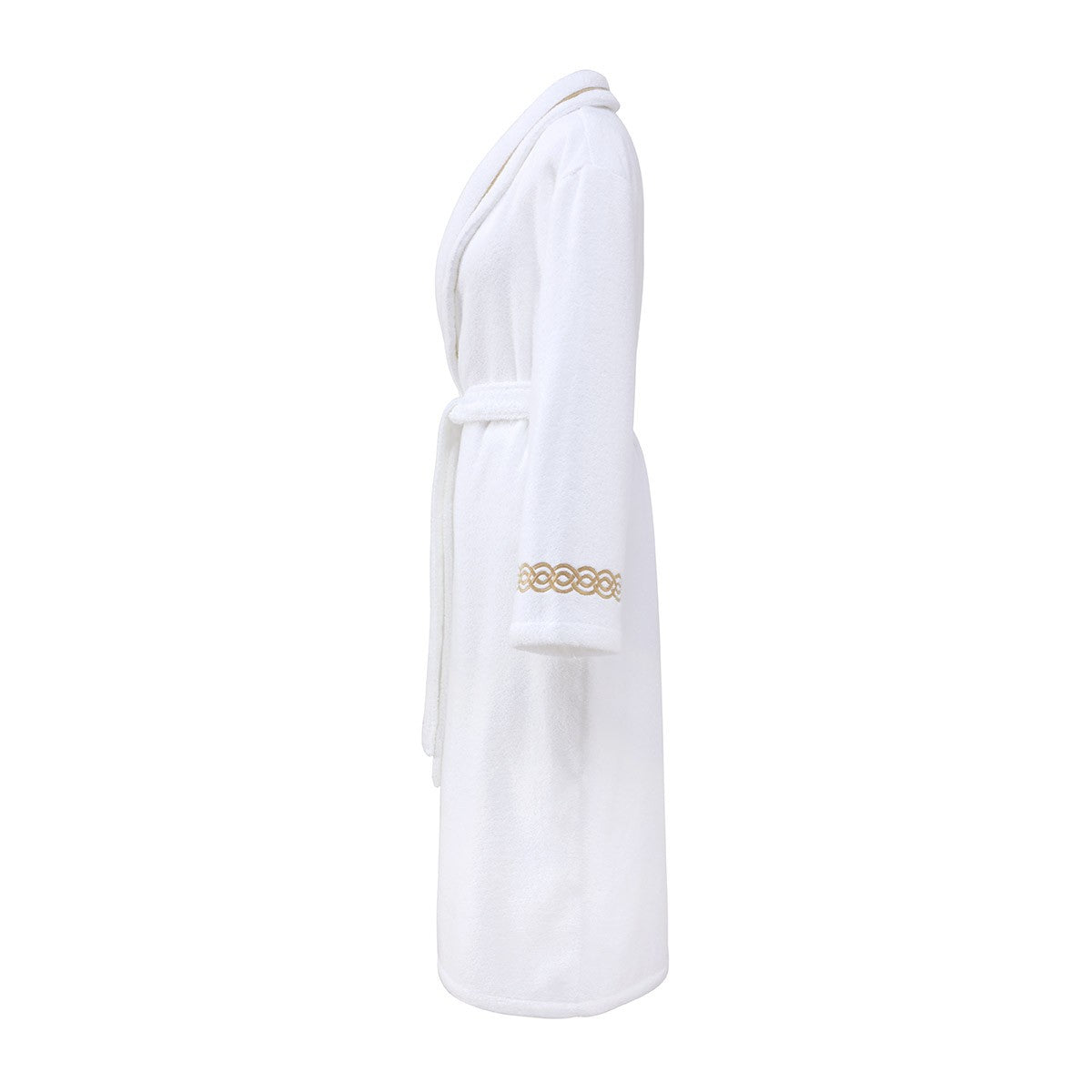 Joyau Shawl Collar Women's Bathrobe by Yves Delorme 5