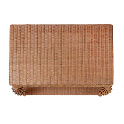 Kenan Wicker Side Table by Bunny Williams Home 3