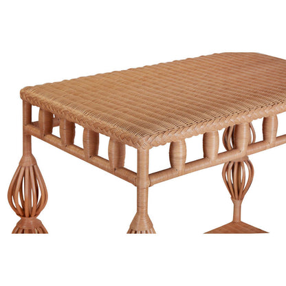 Kenan Wicker Side Table by Bunny Williams Home 6